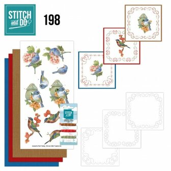 Stitch and Do 198 - Jeanine&#039;s Art - Vintage Birds