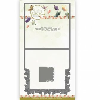 CDCD10140 Dies - Precious Marieke - Beautiful Butterflies - Frame All kind of butterflies 4K