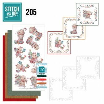 STDO205 Stitch and Do 205 - Yvonne Creations - Christmas Scenery