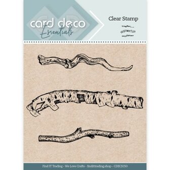 CDECS150 Card Deco Essentials - Clear Stamp - Birch Trunk
