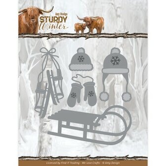 ADD10309 Dies - Amy Design Sturdy Winter - Winter Toys