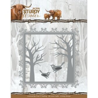 ADD10308 Dies - Amy Design Sturdy Winter - Winter Frame