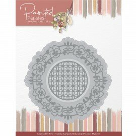 PM10261 Dies - Precious Marieke - Painted Pansies - Pansies Circle