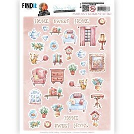 SB10842 Push-Out - Yvonne Creations - Young at Heart - Small Elements B