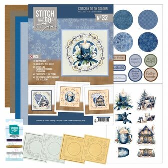 STDOOC10032 Stitch and do on Colour 32 - Falling for Christmas
