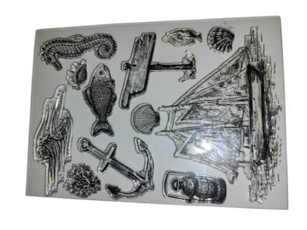 S48 Clear Stamp Kerstbal (2e kans)