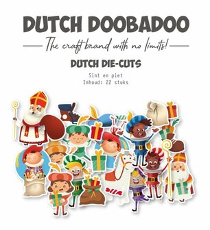Die-cuts - DDBD - Sinterklaas - Sint en Piet