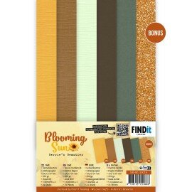 Linen Cardstock Pack - Berries Beauties - Blooming sun - 4K