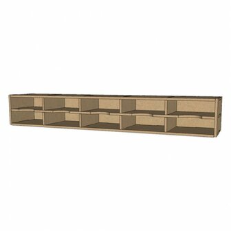 Ink Pad Box  Organizer voor 10 inktkussens