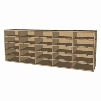 Ink Pad Box  Organizer voor 25 inktkussens