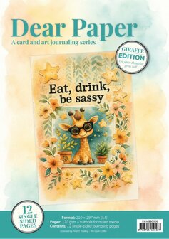 Dear Paper - A Card and Art Journaling Serie - Photos  Giraffe
