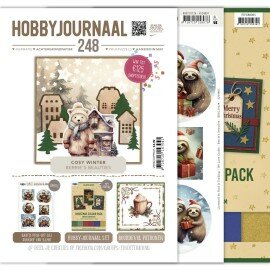SET Hobbyjournaal 248 - Christmas Color Pack
