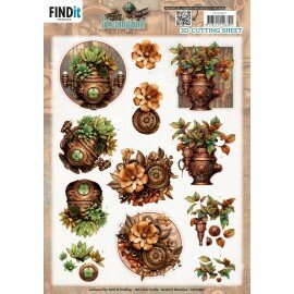 3D Cutting Sheet - Berries Beauties - Steampunk - Plants