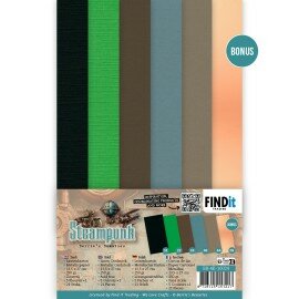 Linen Cardstock Pack - Berries Beauties - Steampunk - 4K