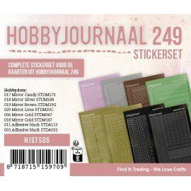 Stickerset Hobbyjournaal 249