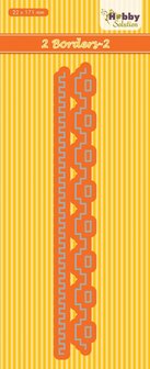 HSJD041 Nellie Snellen - Hobby Solutions - Die - 2 Borders 2 - 22 x 171mm