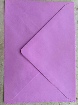 Enveloppen C6 (114x162mm) 10 stuks fuchsiapaars