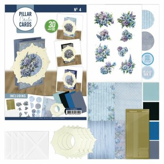 CC10003 Pillar Circle Cards wit 3 - Spring Landscapes