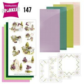 SPDO147 Sparkles 147 - Precious Marieke - Flowers on a Bench