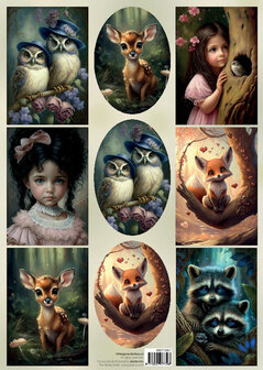 Jalekro - Knipvel A4 - Morgana Fantasy 1