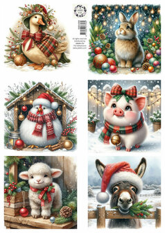 008 Jalekro - Knipvel A4 - Friends For Life - Kerst 1