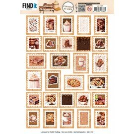 SB11117 Berries Beauties - Sweet Moments - Push Out Postage Stamp