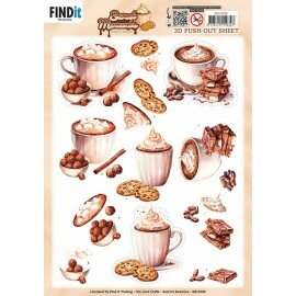 SB11088 3D Pushout Sheet - Berries Beauties - Sweet Moments - Cookie Delights