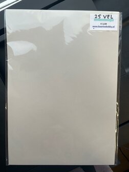 Transparant papier  -Vellum - 25 sheets - 80 grs