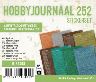 HJSTS08 Stickerset Hobbyjournaal 252
