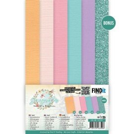 BB-4K-10031 Linen Cardstock Pack - Berries Beauties - Dragonflies - 4K