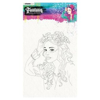 STAMPFC472 Studio Light - Clear Stamp Fee - Fantasy collection 3.0 nr.472 A5