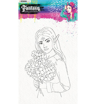 STAMPFC475 Studio Light Stamp A5 - Fairy Fantasy Collection 3.0 - nr.475 Clear Stamp