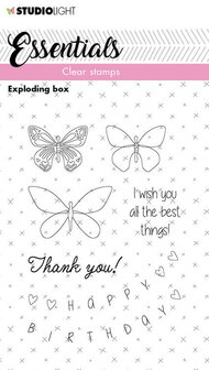 SL-ES-STAMP145 Studio Light - Clearstamp Essentials - Exploding Box