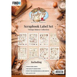 BBSL10001 Berrie's Beauties Scrapbook Label Set