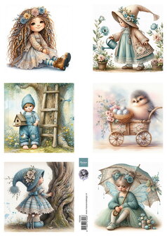 FB2508 Marianne Design - Knipvellen - Dreamy Spring - by Fairybells A4