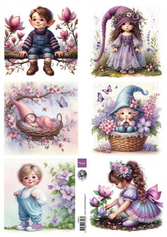 FB2511 Marianne Design - Knipvel - Magical Garden - by Fairybells A4