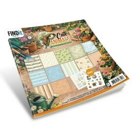 BBPP10040 Paperpack - Berries Beauties - Cute Animals 20 x 20 cm