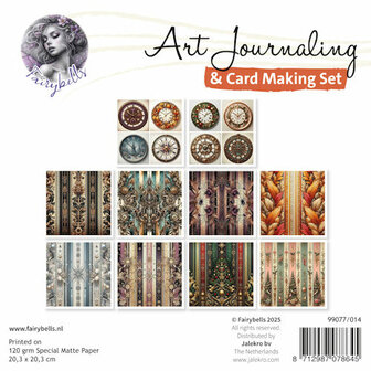 014 Fairybells Art Journaling &amp; Card Making Set Klokken