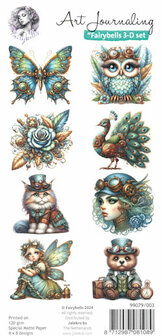 003 Fairybells 3-D setje Steampunk
