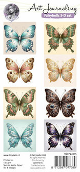005 Fairybells 3-D setje Vlinders