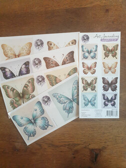 005 Fairybells 3-D setje Vlinders