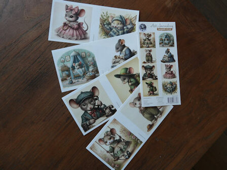 007 Fairybells 3-D setje Muizen 1