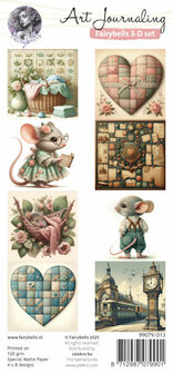 013 Fairybells 3-D setje Muizen 2