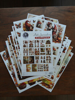 004 Fairybells Art Journaling Set A4 - Herfst