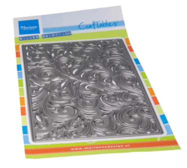 CR1639 Marianne D Craftable Background Swirls A6