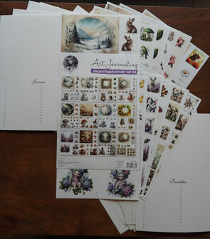 001 Fairybells Verjaardagskalender Set A4 