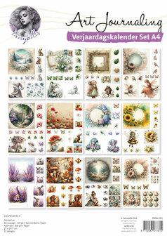 001 Fairybells Verjaardagskalender Set A4 