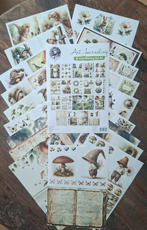 007 Fairybells Art Journaling &amp; Card Making Set A4 - Magical Nature