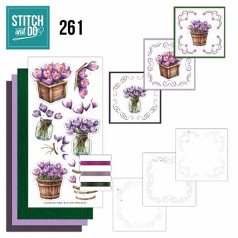 STDO261 Stitch and Do 261 - Berries Beeauties - First Blossoms