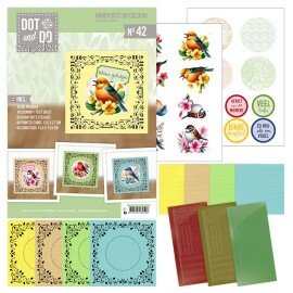 DODOOC10042 Hobbydots on Colour 42 - Spring Animals